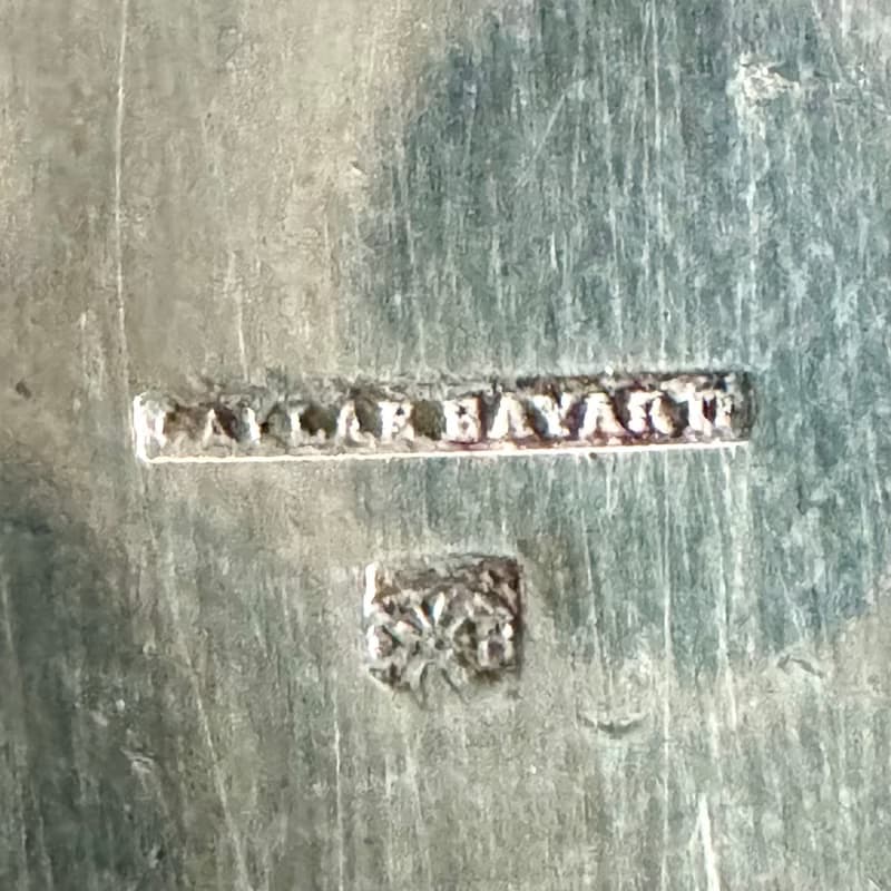 50350-優雅法國Cailar Bayard鍍銀濾茶器