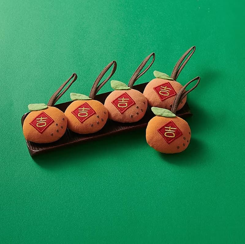 【Pinkoi限量】喜慶綜合款醫療口罩5入裝X2包/盒+手工立體吊飾x1