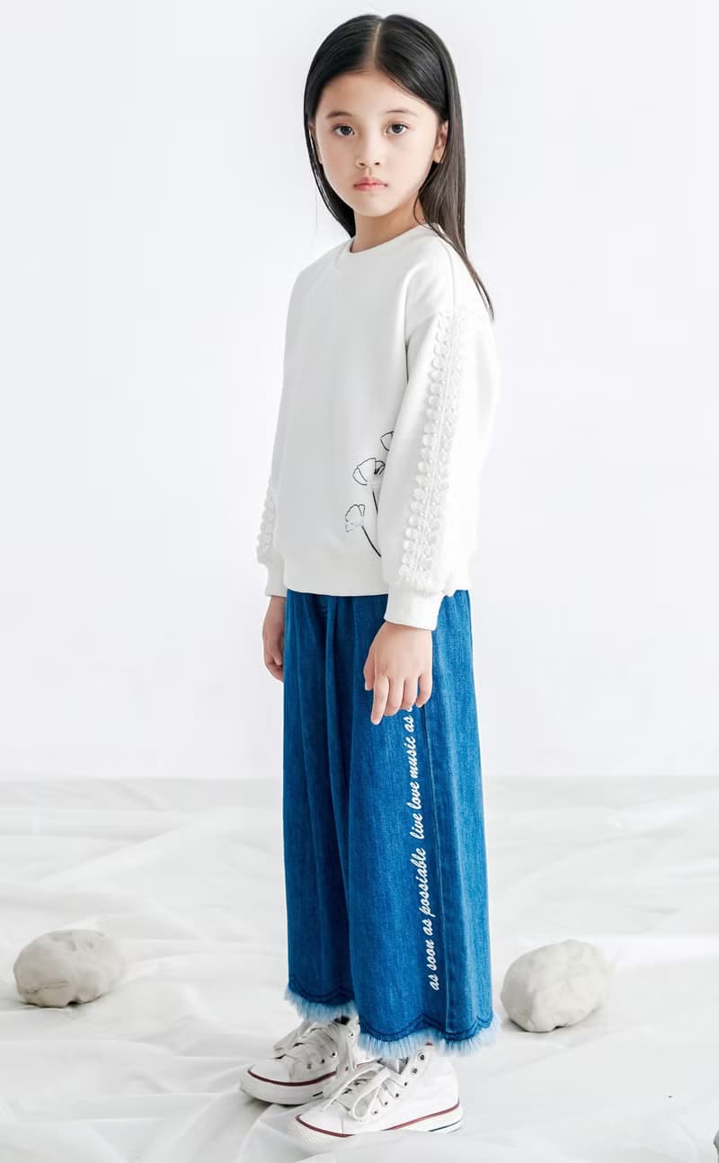 BIR童裝 | 九分牛仔寬褲