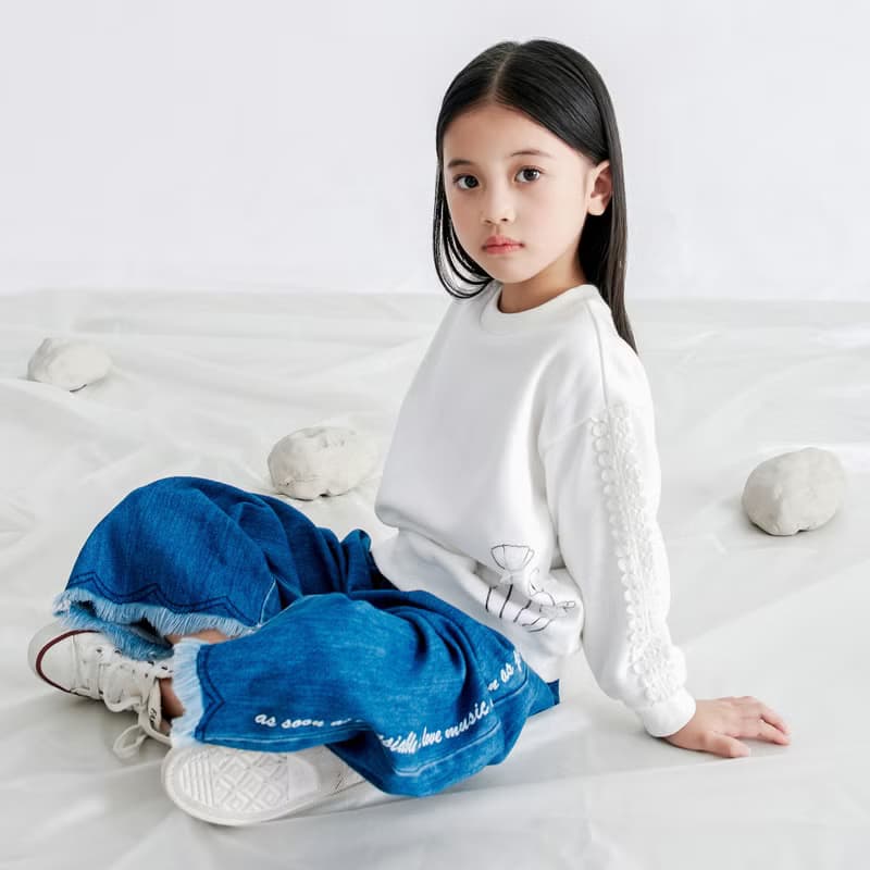 BIR童裝 | 九分牛仔寬褲