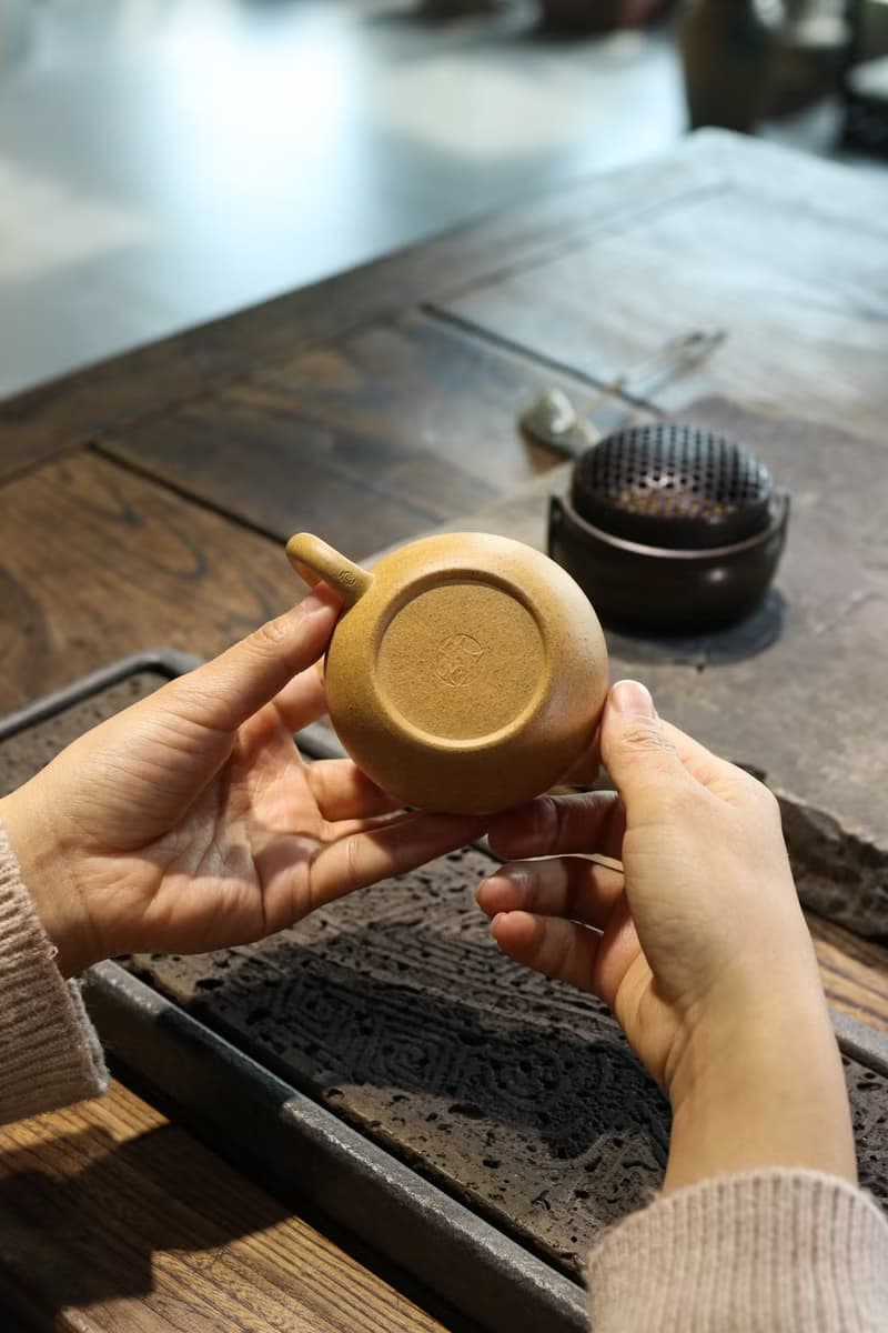 送禮紫砂壺茶壺文旦 全手工  段泥 160ml 14孔 全手工  形态圆润