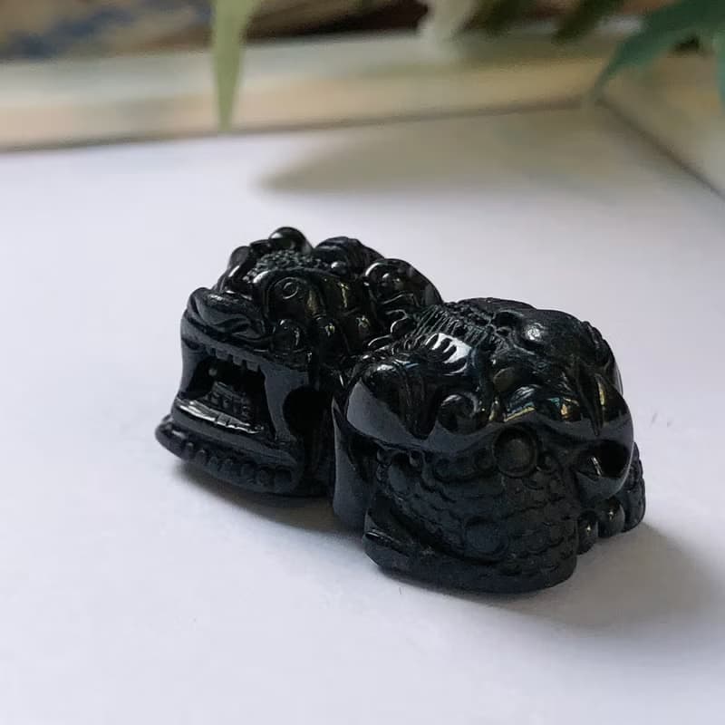 【招財神獸】烏雞翡翠貔貅|天然緬甸玉翡翠A貨|送禮