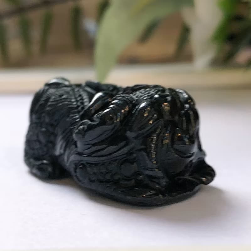 【招財神獸】烏雞翡翠貔貅|天然緬甸玉翡翠A貨|送禮