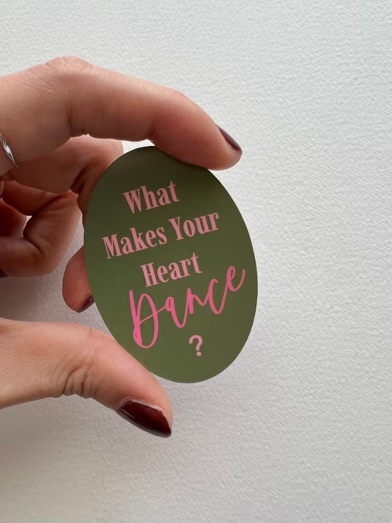 隨時來點正能量霧面貼紙