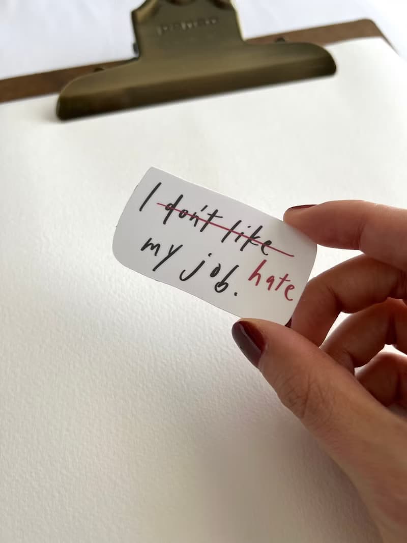 隨時來點正能量霧面貼紙