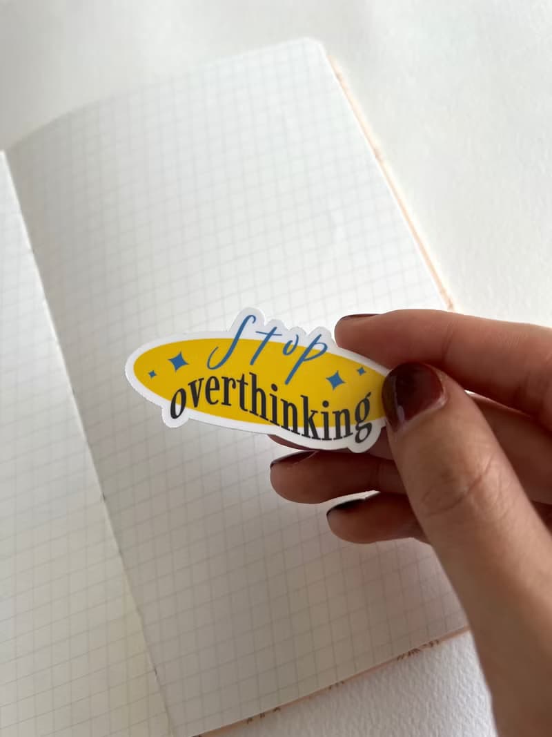 隨時來點正能量霧面貼紙