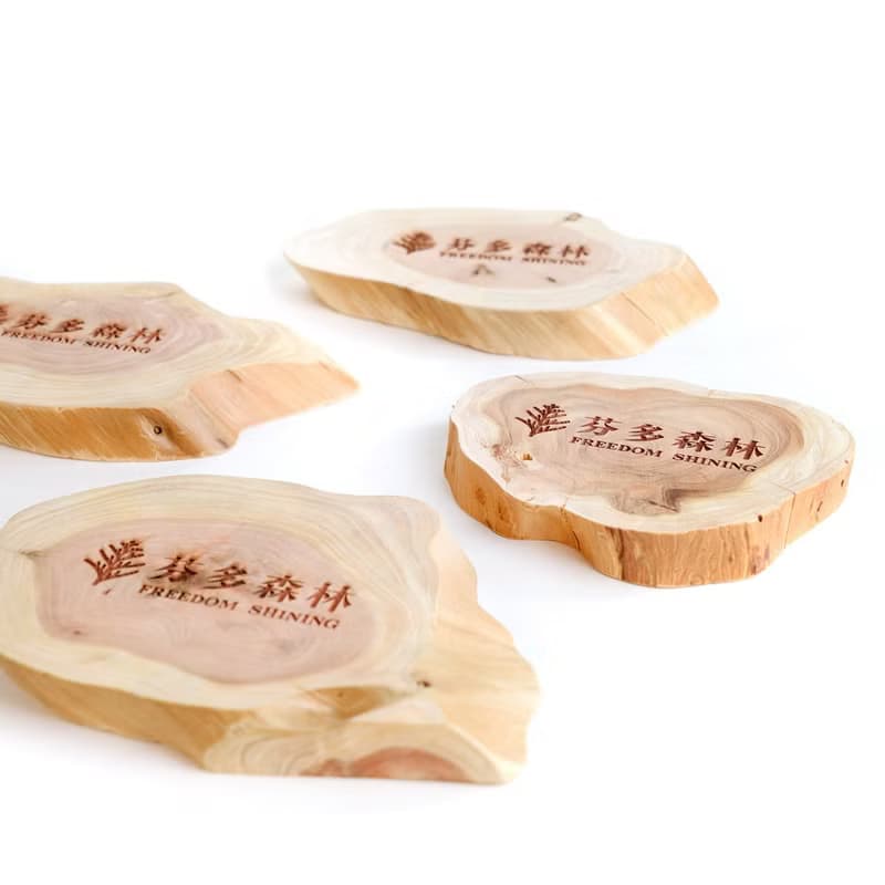 龍柏杯墊|打造桌上風格用大自然不規則格調的吸水隔熱墊,擺件木墊