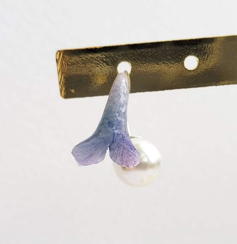 人魚婚戒 純銀耳環