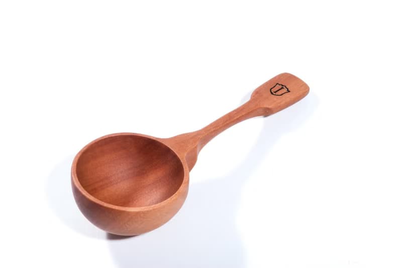 Islandoffer島嶼製作 印尼製造日系天然木可愛短柄量匙 木系餐具