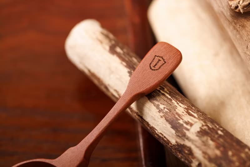 Islandoffer島嶼製作 印尼製造日系天然木可愛短柄量匙 木系餐具