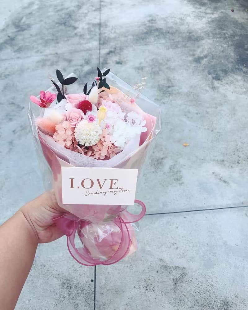 有你剛剛好/情人節不凋玫瑰乾燥花束