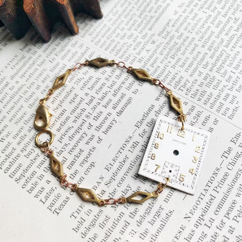 1970s' KRETUER 古董錶面板手鍊