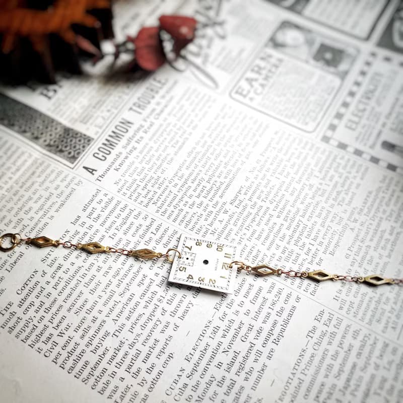 1970s' KRETUER 古董錶面板手鍊