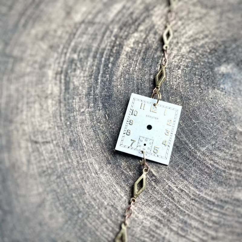 1970s' KRETUER 古董錶面板手鍊