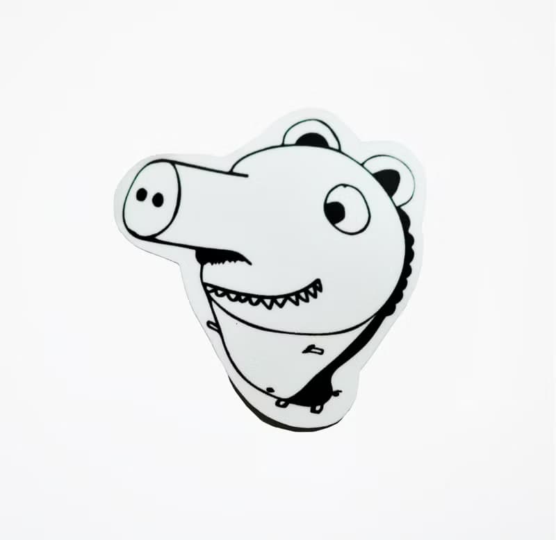 ( 長鼻豬 ) Li-good - 防水貼紙、行李箱貼紙 -NO.96