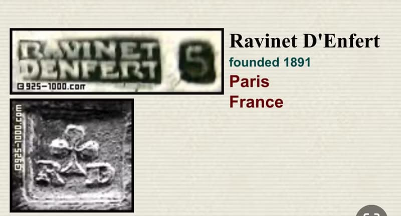 50655-迷人法國古董花朵造型鍍銀濾茶匙