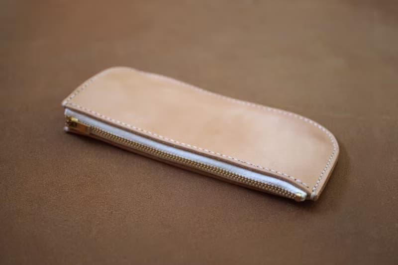 真皮馬鞍皮拉鍊錢包