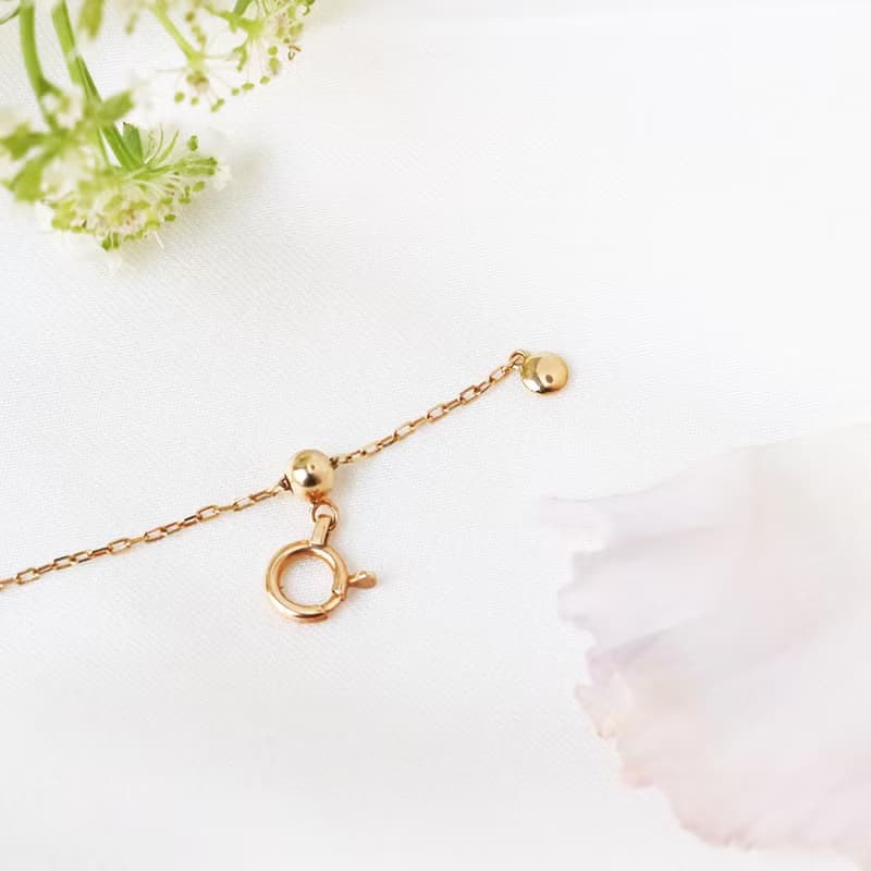 Visel 寶石甜餅手鍊-坦桑石