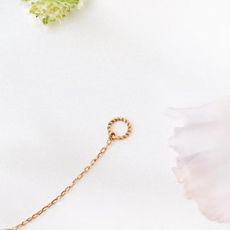 Visel 寶石甜餅手鍊-坦桑石