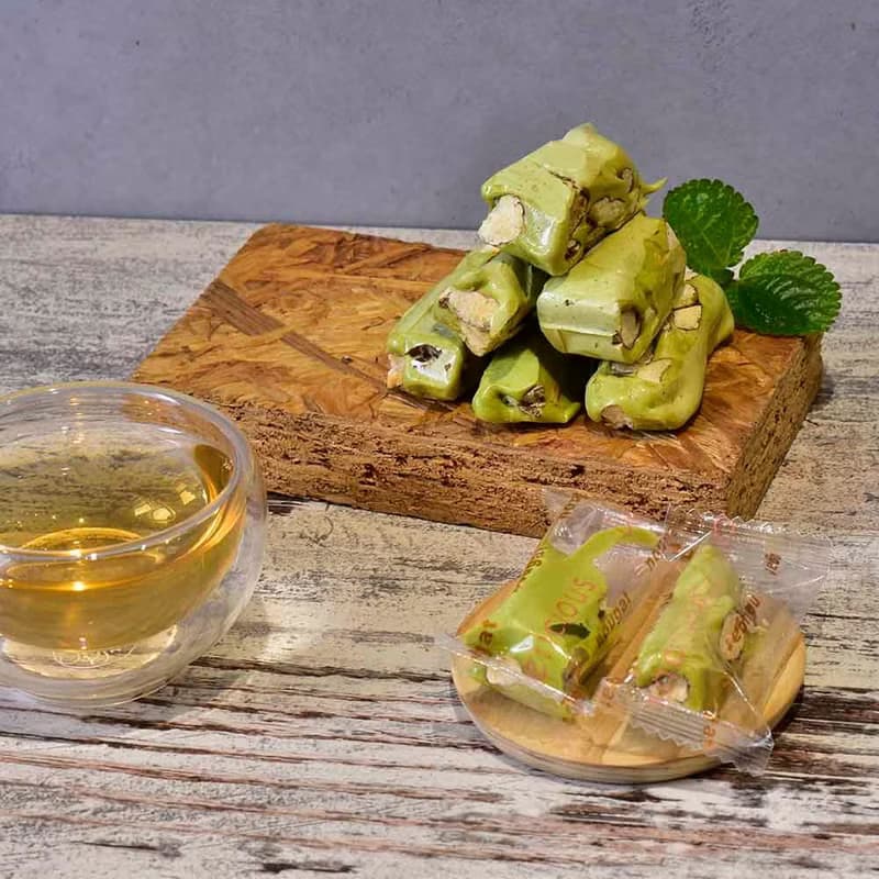 A10【無藏】端午公益禮盒 文字祝福四入方盒組 1茶包+3茶食