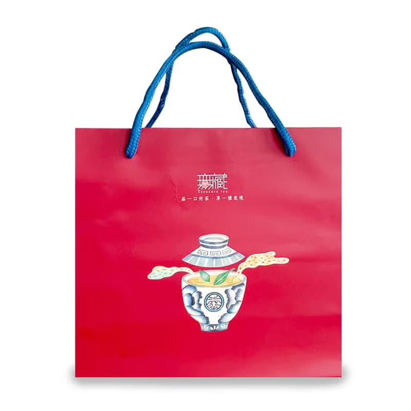 A10【無藏】端午公益禮盒 文字祝福四入方盒組 1茶包+3茶食