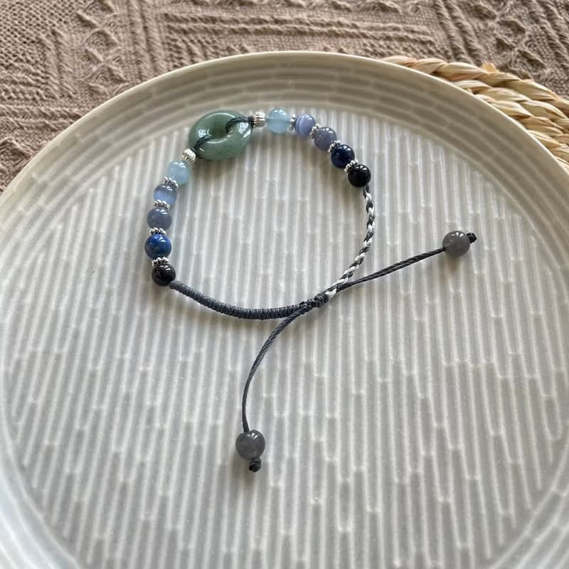 好運平安扣編織手鍊