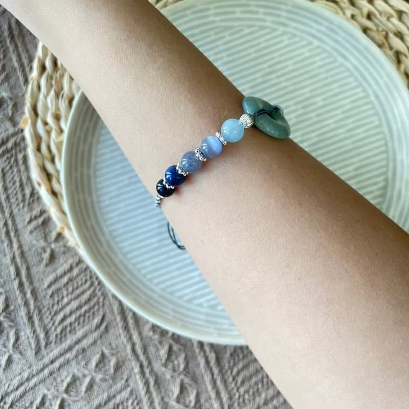 好運平安扣編織手鍊