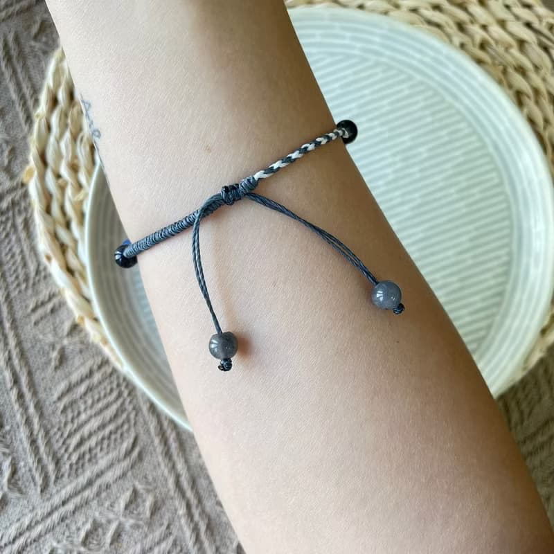 好運平安扣編織手鍊