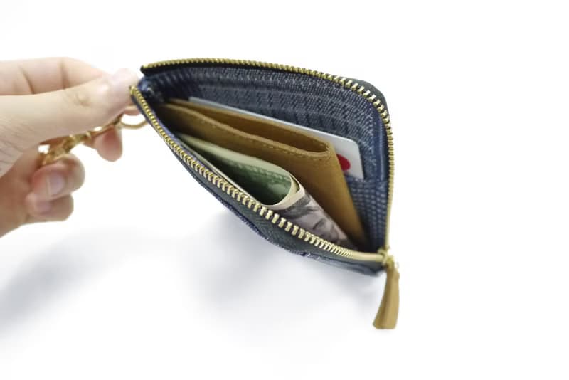 工裝 經典皮料 卡夾  錢包 皮夾 ZIP WALLET 金屬扣環皮夾