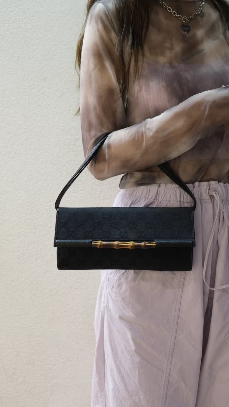 GUCCI pochette bag 手提包單肩斜背側孭手袋 日本中古二手