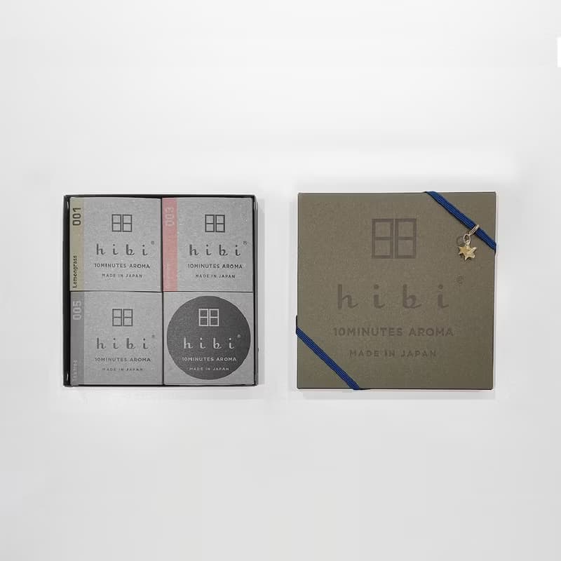 【聖誕禮盒】【送禮首選】HIBI 香薰火柴 - 套裝禮盒
