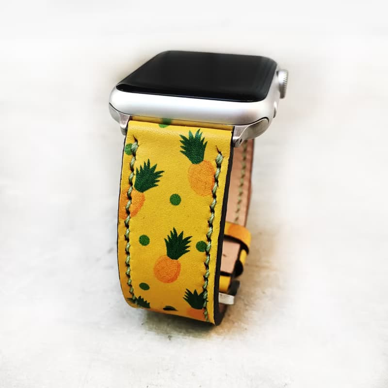 Apple Watch Band 38mm 42mm 40mm 44mm, HandStitched Handmade