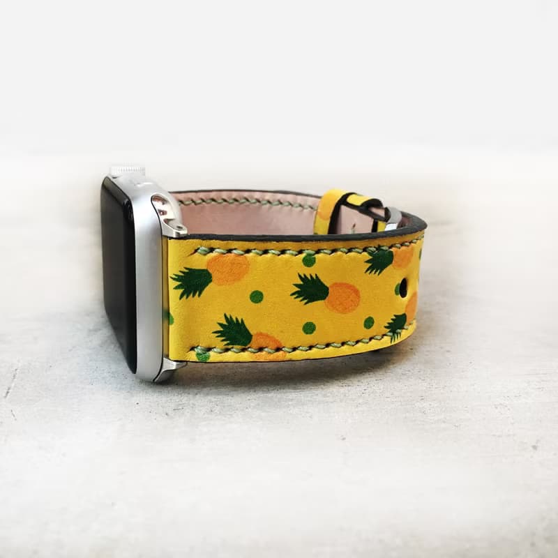 Apple Watch Band 38mm 42mm 40mm 44mm, HandStitched Handmade