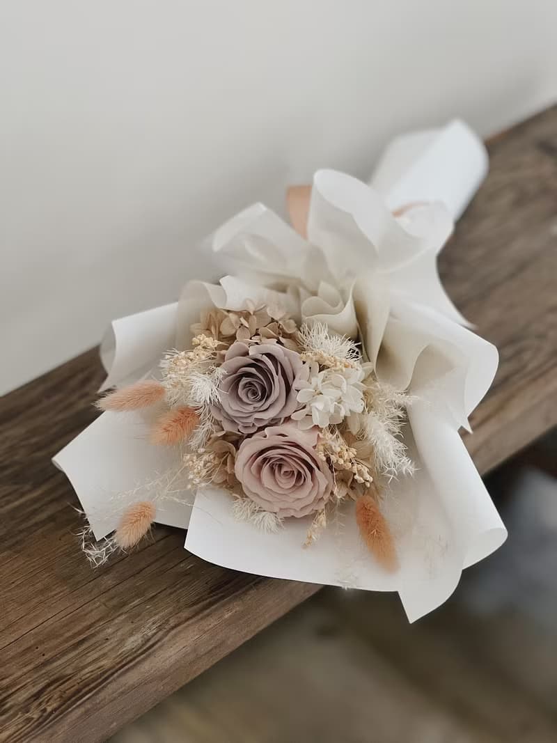 【永生玫瑰花花束】• 情人節/永生玫瑰花/永生玫瑰花花束/玫瑰花