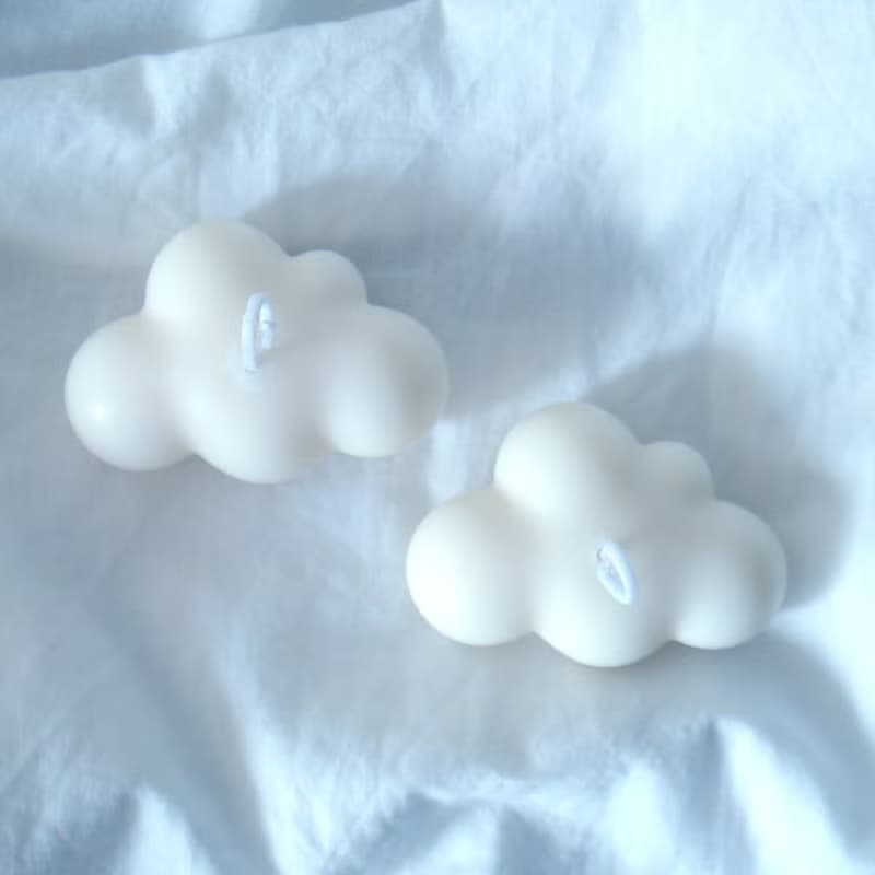 Cloud朵朵雲 5入 天然香氛大豆蠟燭  生日禮物 結婚回禮