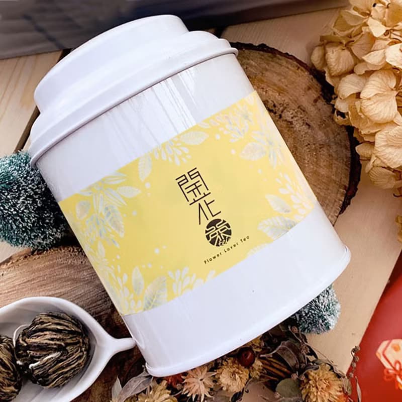 V2【無藏】端午公益禮盒 工藝花茶_開花茶綜合款10顆大罐裝