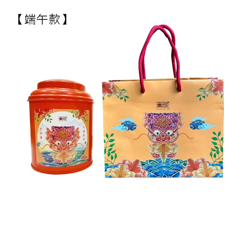 V2【無藏】端午公益禮盒 工藝花茶_開花茶綜合款10顆大罐裝