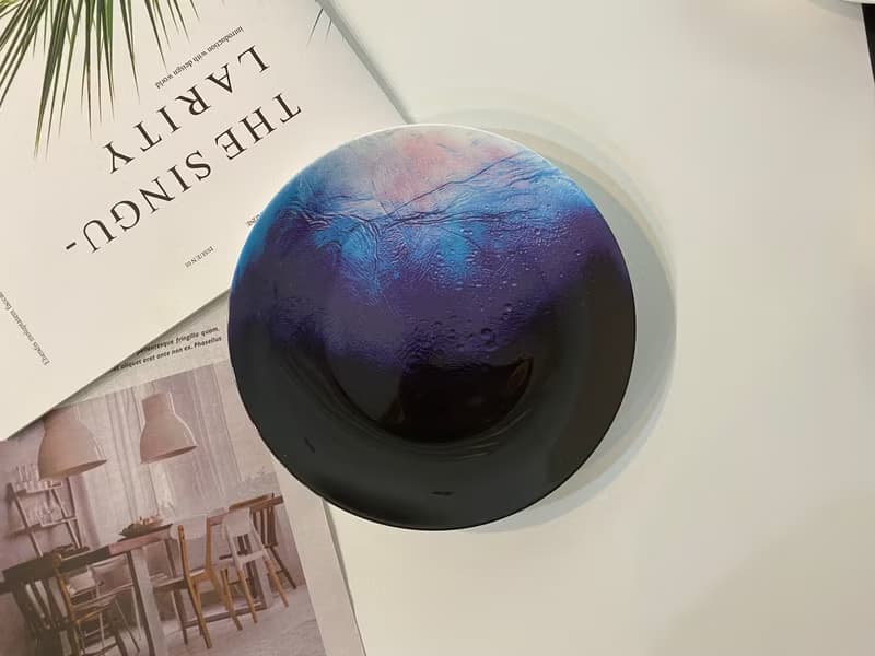 九大行星骨瓷盤/西餐餐具/小豆皿