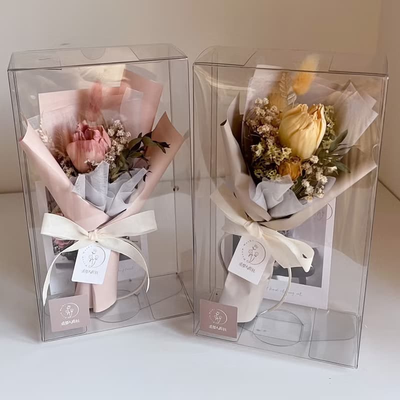 鬱金香擴香乾燥花束禮盒 I 母親節 畢業禮 生日禮 婚禮 企業贈品
