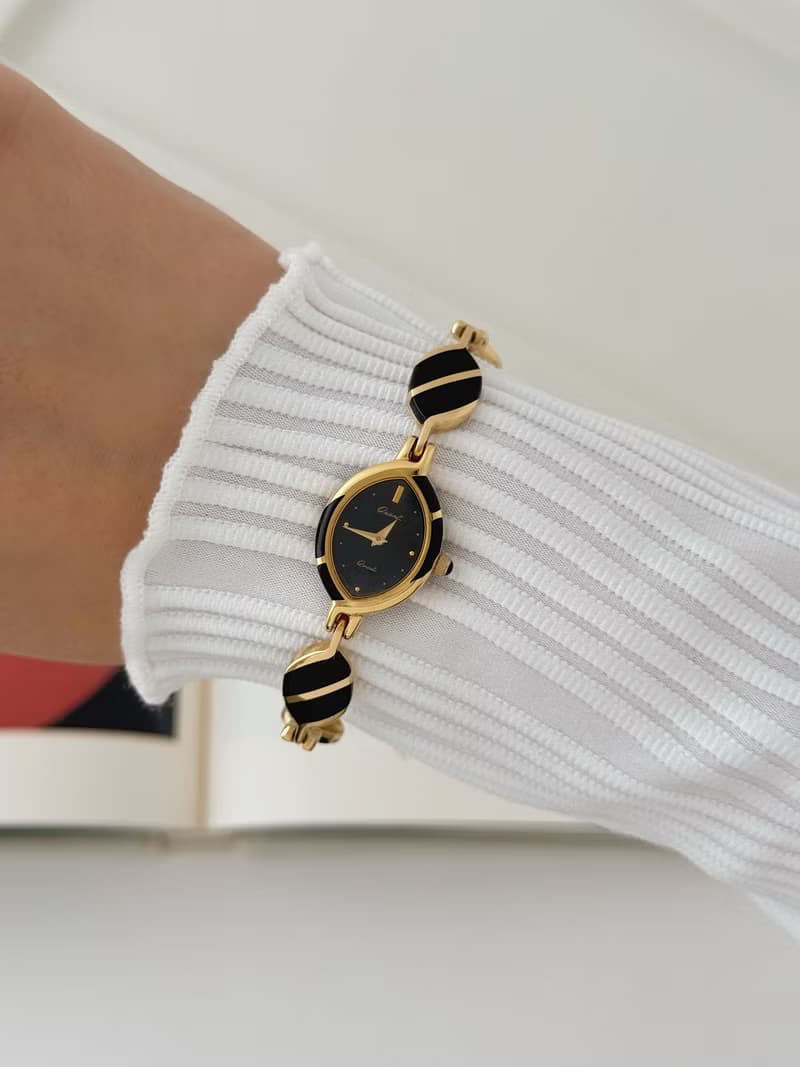 Vintage Orient Gold Plated Bracelet Watch