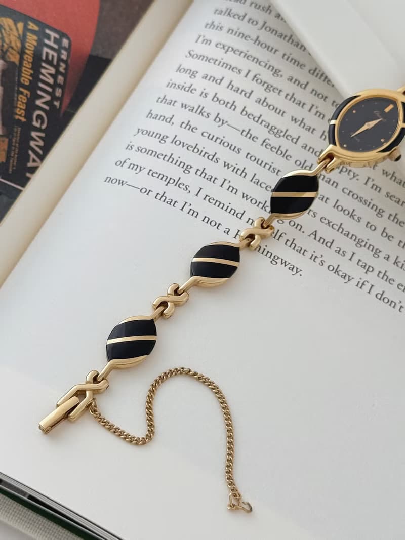 Vintage Orient Gold Plated Bracelet Watch