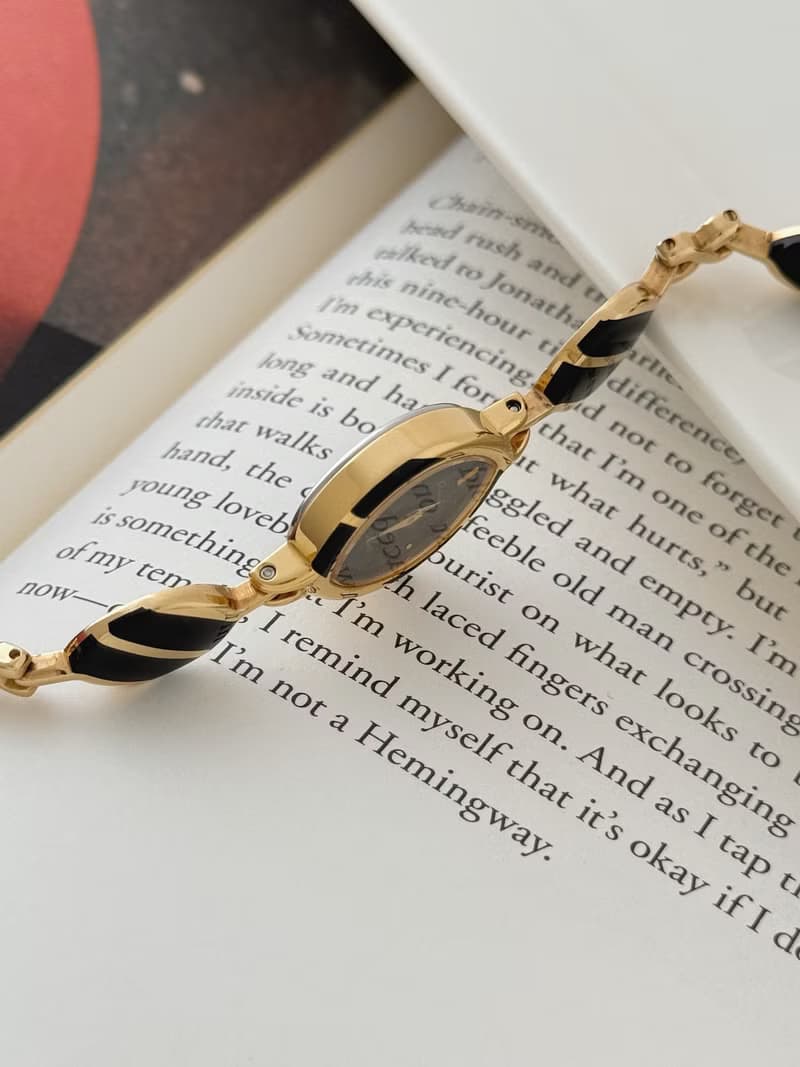 Vintage Orient Gold Plated Bracelet Watch