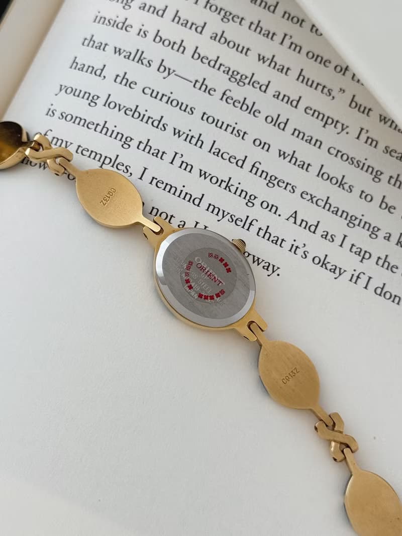 Vintage Orient Gold Plated Bracelet Watch