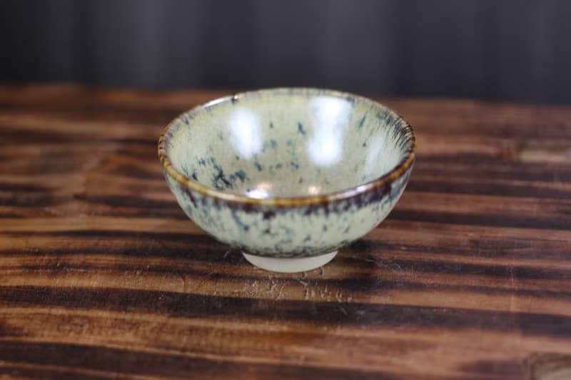 【送禮好物】60ml 錯落 天目釉 圓滿茶杯 鶯歌名家葉敏祥作品