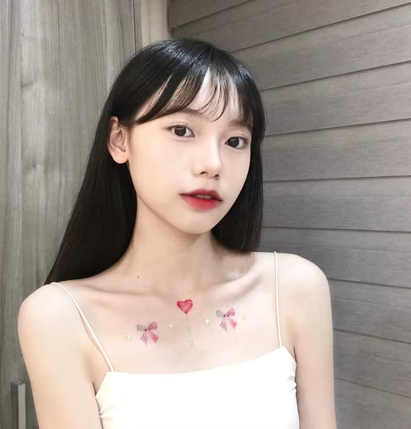 甜美棒棒糖-2入紋身貼紙 原創手繪設計