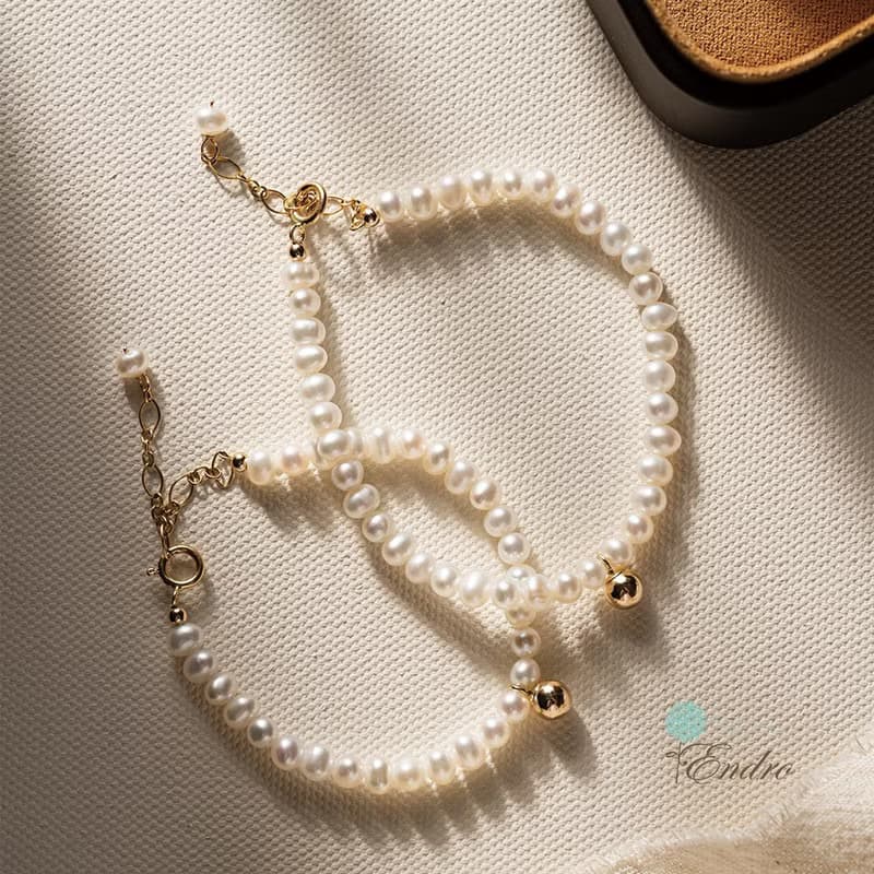 ENDRO ACC【Mommy & Girl】系列 l 三生相守親子珍珠手鍊