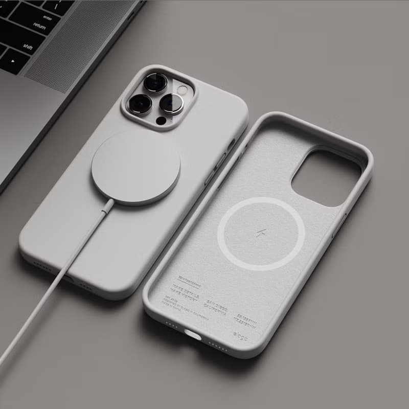 iPhone 14 Plus/Pro/ Pro Max MagSafe 不沾紋矽膠保護殼