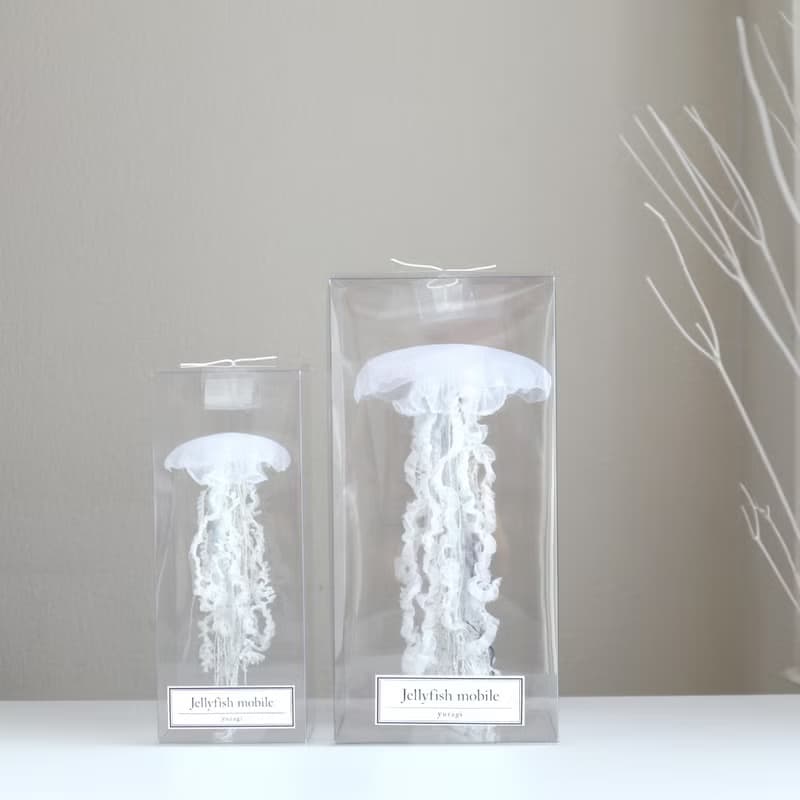 水母掛飾 (中 / 粉色) 1pc 海洋 藝術 裝飾品