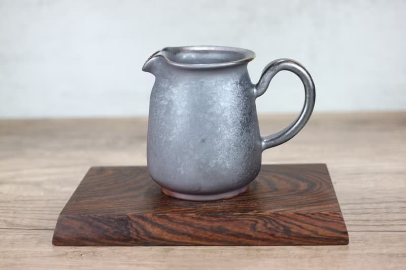 【送禮好物】天然落灰 柴燒茶海 公道杯 名家葉敏祥手作 280ml