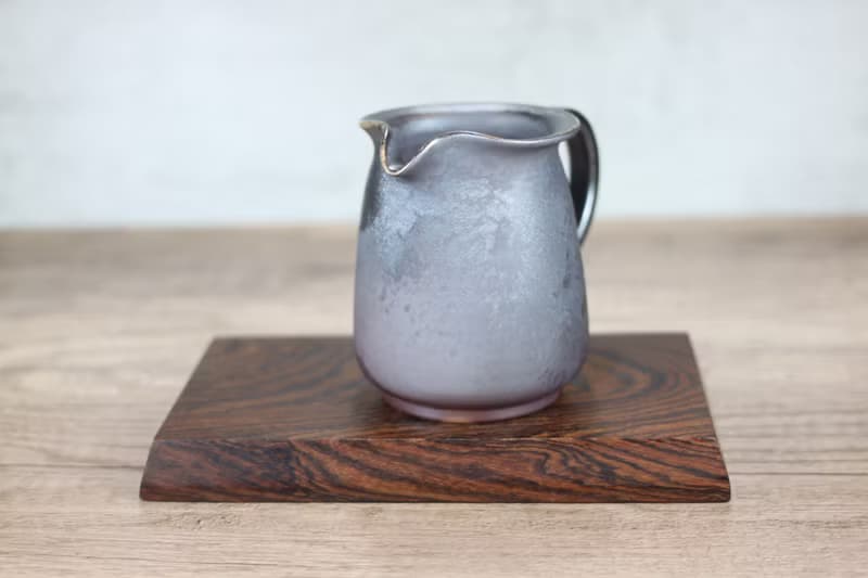 【送禮好物】天然落灰 柴燒茶海 公道杯 名家葉敏祥手作 280ml